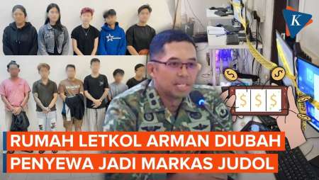 Kapendam Jaya: Rumah Dinas Letkol Arman Disalahgunakan Penyewa Jadi Markas Judol