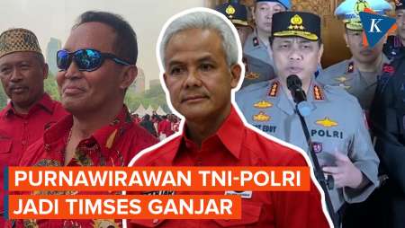 Dari Purnawirawan TNI hingga Pengusaha Jadi Tim Sukses Ganjar