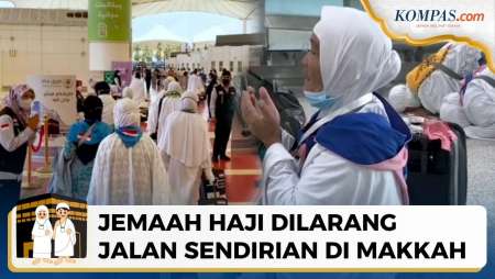 Demi Keamanan Jemaah Haji Indonesia Dilarang Jalan Sendirian di Makkah