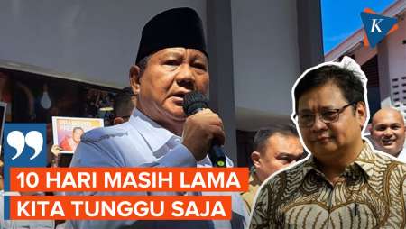 Koalisi Prabowo Belum Tentukan Cawapres, Golkar: 10 Hari Masih Lama