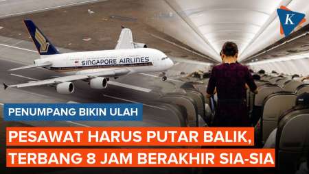 Ulah Penumpang Bikin Pesawat Putar Balik, Terbang 8 Jam Berakhir Sia-sia