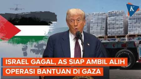 Israel Gagal, AS Siap Ambil Alih Operasi Bantuan Kemanusiaan di Gaza