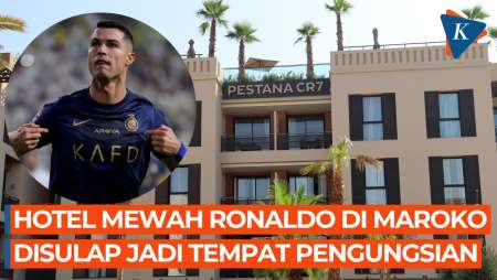 Pestana CR7, Hotel Mewah Ronaldo yang Diubah Jadi Tempat Pengungsian