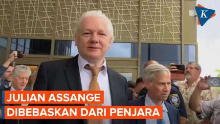 Pendiri Wikileaks Julian Assange Bebas Setelah 14 Tahun Lari dari Jerat Hukum AS