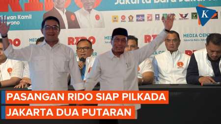 Jika Pilkada Jakarta 2 Putaran, Tim Rido: Sangat, Sangat Siap