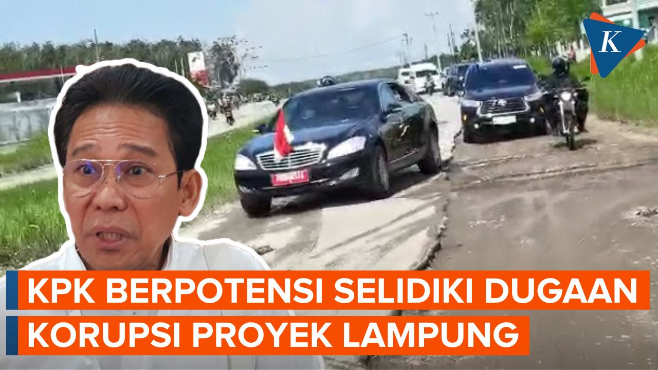 KPK Buka Kemungkinan Selidiki Dugaan Korupsi Pengerjaan Proyek di Provinsi Lampung