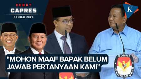 Anies ke Prabowo: Terima Kasih Pak, tapi Mohon Maaf, Bapak…