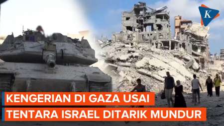 Potret Kehancuran di Gaza Usai Tentara Israel Ditarik Mundur, 60 Jasad Ditemukan