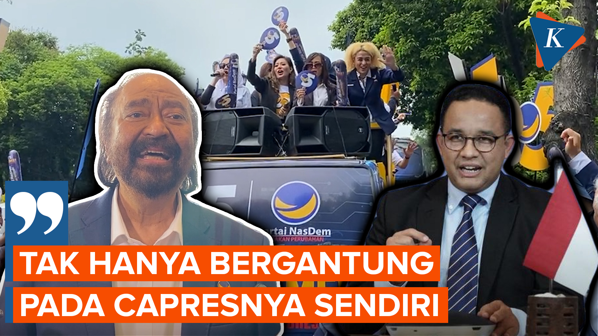 Surya Paloh Minta Kadernya Kerja Keras Tingkatkan Kursi Parlemen
