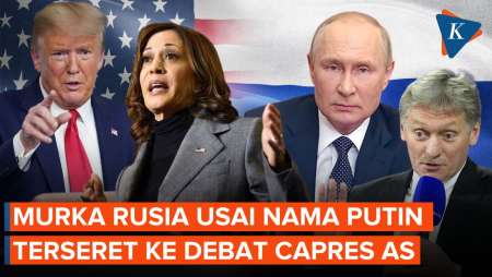 Rusia Murka! Minta Capres AS Tak Seret Nama Putin ke Perdebatan