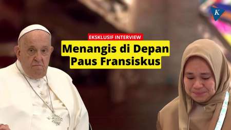 Menangis di Depan Paus Fransiskus, Guru Asal Buton Ingat Mengerikannya Dunia Pendidikan Indonesia