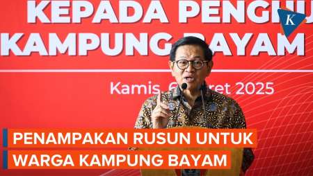 Pramono Tepati Janji Serahkan Kunci Rusun untuk Warga Kampung Bayam