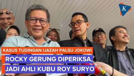 Datangi Polda Metro Jaya, Rocky Gerung Jadi Ahli Kubu Roy Suryo Di Kasus Ijazah Jokowi