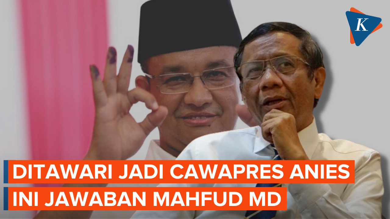 Jawaban Mahfud soal Tawaran Jadi Cawapres Anies