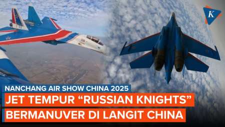 Momen Jet Tempur Aerobatic Rusia Pamer Kemampuan Di Air Show China