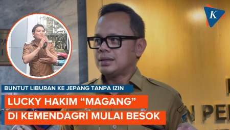Lucky Hakim Jalani Sanksi 
