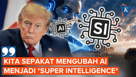 Trump Perintahkan Ganti Istilah AI Menjadi Super Intelligence