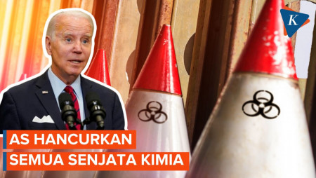 Amerika Serikat Hancurkan 500 Ton Senjata Kimia