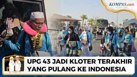 UPG 43 Jadi Kloter Terakhir Pulang Dari Arab Saudi, Haji 2026 Rampung!