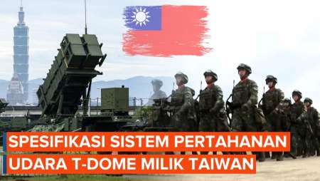Taiwan Rancang T-Dome Untuk Tangkis Rudal China, Lebih "Ngeri" Dari Iron Dome Israel