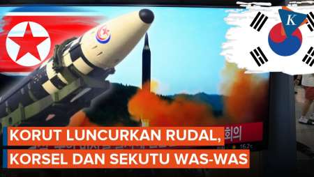 Korut Luncurkan Rudal ke Arah Lepas Pantai Korea Selatan