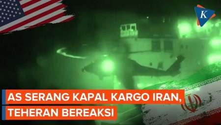 Respons Iran Usai Kapal Kargonya Ditembak AS: Ancam Balas, Ogah Berunding Lagi