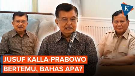 Ini Isi Pertemuan Jusuf Kalla dan Prabowo!