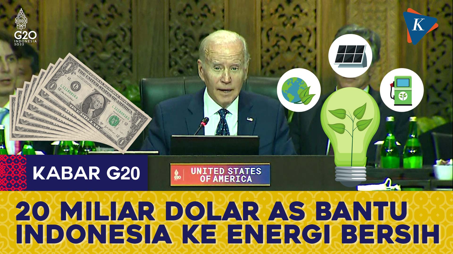 20 Miliar Dolar dari AS untuk Bantu Indonesia Beralih ke Energi Bersih