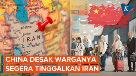 China Desak Warganya Segera Tinggalkan Iran, Siaga Serangan AS?