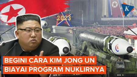 Cara Kim Jong Un Biayai Program Nuklir Korut meski Disanksi Barat