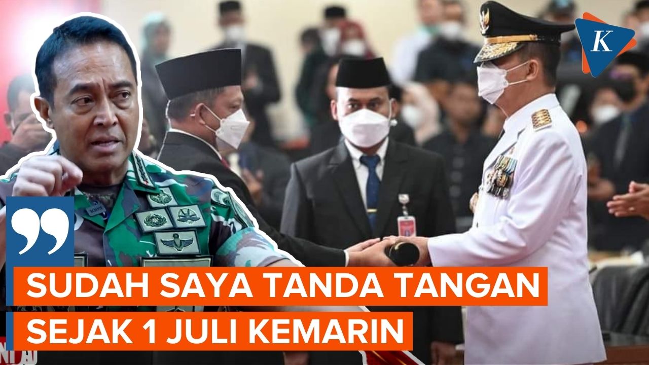 Panglima TNI Telah Kirim Surat Usulan Pemberhentian Achmad Marzuki