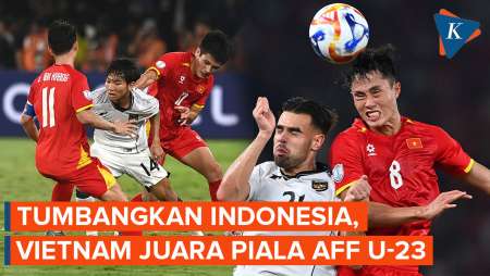 Indonesia Takluk 0-1, Vietnam Juara Piala AFF U-23 2025
