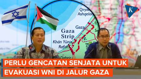 Kemenlu RI:  Evakuasi 10 WNI di Jalur Gaza Perlu Gencatan Senjata