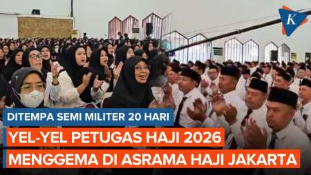 Petugas Haji 2026 Ditempa Semi Militer 20 Hari Di Asrama Haji Jakarta