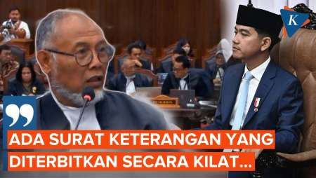 Denny Indrayana Dkk Bongkar Surat "Superkilat" Dalam Sidang Gugatan Ijazah Gibran Di MK