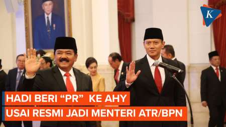 AHY Baru Dilantik Jadi Menteri ATR/BPN Langsung Dapat 