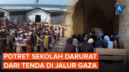 Israel Hancurkan Mayoritas Gedung Sekolah Di Gaza, Anak-anak Kesulitan Belajar