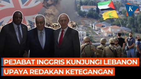 Menlu dan Menhan Inggris ke Lebanon, Upayakan Tekan Ketegangan Timteng