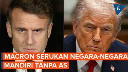 Ajak Negara Asia-Eropa Bersatu Tinggalkan AS, Macron: Washington Inkonsisten