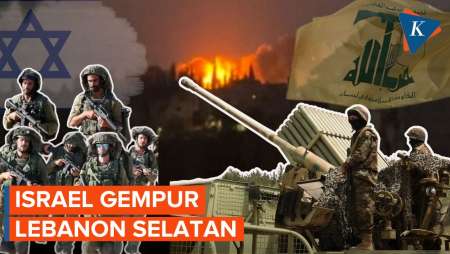 Jet Tempur Israel Serang Kota-Kota Di Lebanon Selatan
