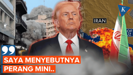 Labeli “Perang Kecil” Hadapi Iran, Trump Pamer Babat Habis Kapal Teheran