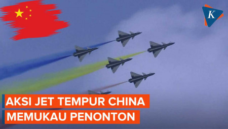 Melihat Aksi Akrobatik Jet Tempur China 