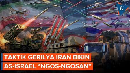 Iran Bertarung Ala "Pemberontak": Taktik Gerilyanya Bikin AS-Israel Kewalahan!