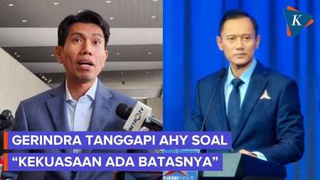 AHY Bicara Kekuasaan Ada Batasannya, Gerindra: Kami Fokus ke Pak Prabowo