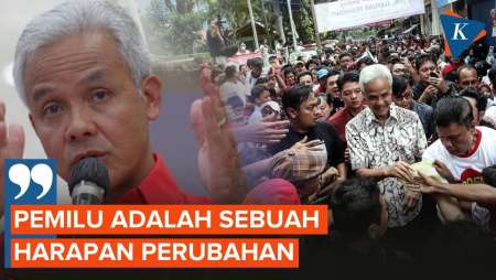 Saat Narasi  “Perubahan” Terlontar dari Pidato Ganjar di HUT PDI-P