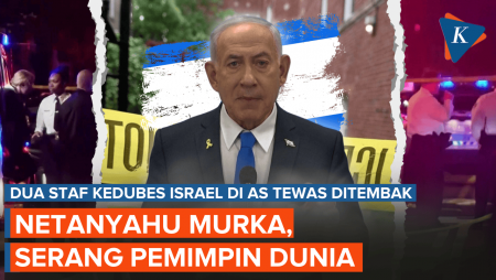 Reaksi Netanyahu Setelah Dua Staf Kedubes Israel Ditembak di AS