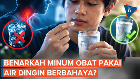 Benarkah Minum Obat Dengan Air Dingin Berbahaya? Ini Penjelasan Dosen Farmasi UGM