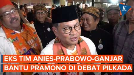 Pramono Klaim Eks Tim Anies dan Prabowo Bantu Dirinya di Debat Perdana Pilkada Jakarta