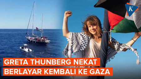 Greta Thunberg Nekat ke Gaza Lagi, Antar Bantuan dan Patahkan Blokade Israel