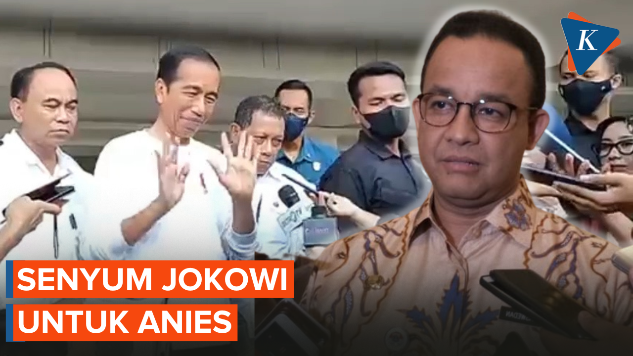 Senyum Jokowi Untuk Anies Baswedan dalam Hal Mobil Listrik